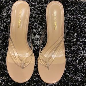 Fashion Nova Wedge heels